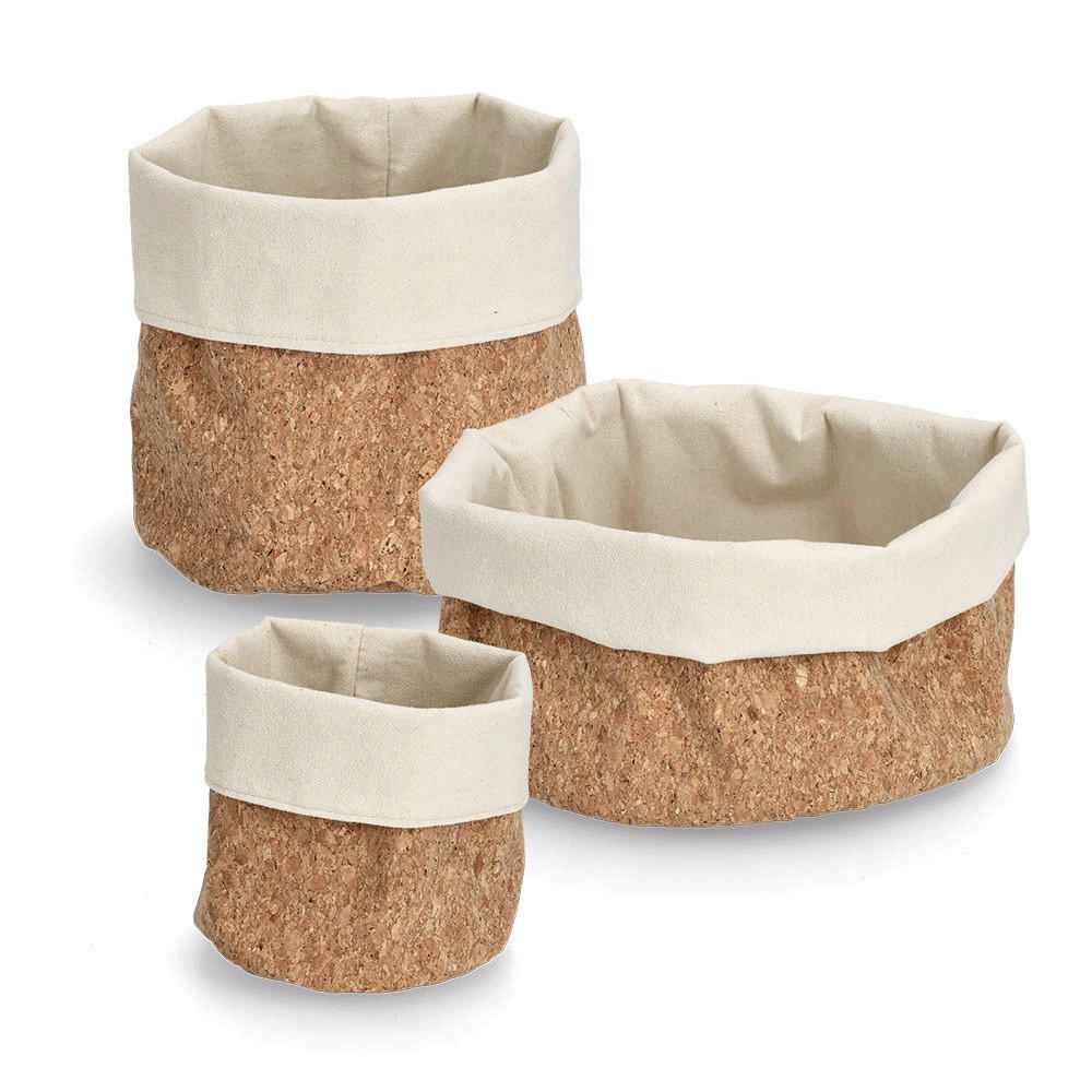 KORBSET 3-teilig  - Naturfarben, Basics, Holz (43,5/29,5/9cm) - Zeller Present