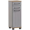 UNTERSCHRANK 30,3/88,1/32,6 cm   - Platinfarben/Eichefarben, MODERN, Holzwerkstoff/Kunststoff (30,3/88,1/32,6cm) - Stylife