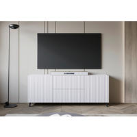 LOWBOARD  in 180/69,4/39 cm  - Weiss/Schwarz, Trend, Holzwerkstoff/Kunststoff (180/69,4/39cm) - Livetastic