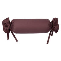 NACKENROLLENBEZUG Giacomo 15/40 cm  - Dunkelbraun, Basics, Textil (15/40cm) - Janine