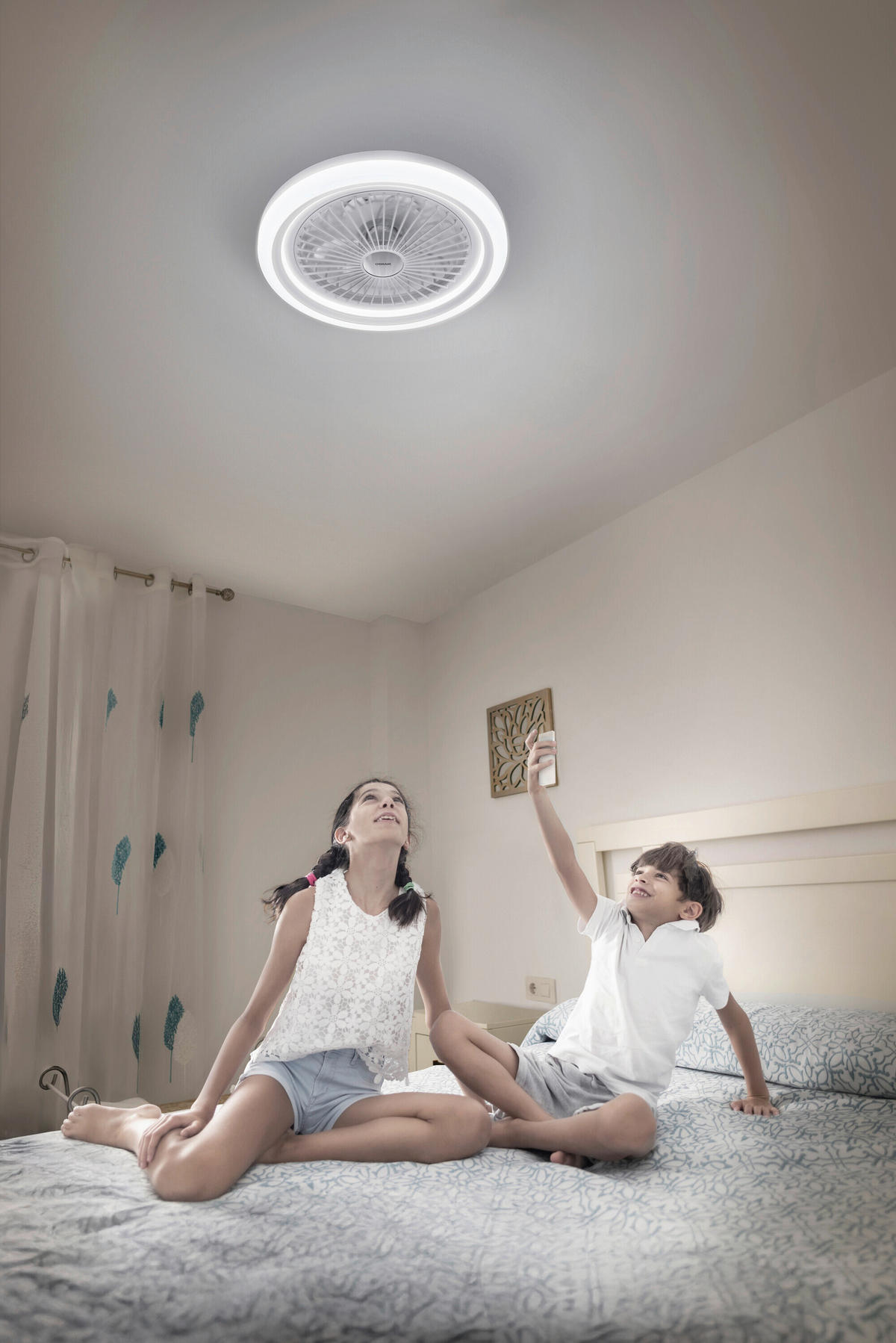DECKENVENTILATOR - Design (49/13,5cm) - Osram