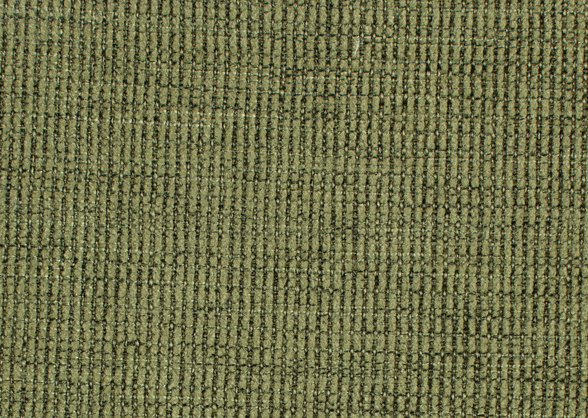 ECKSOFA in Webstoff Grün  - Alufarben/Grün, Konventionell, Textil/Metall (241/200cm) - Beldomo System