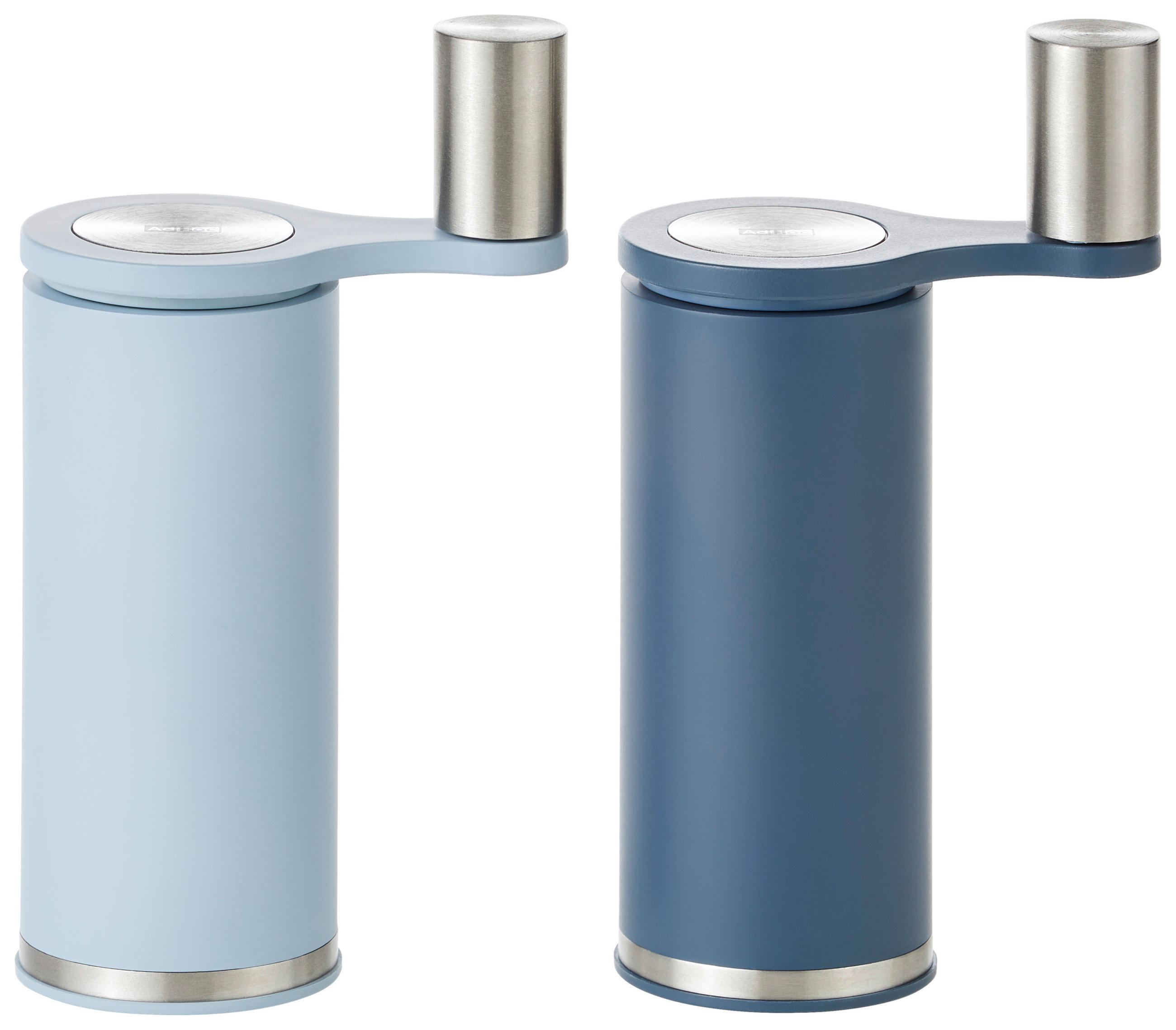 SALZ- ODER PFEFFERMÜHLE SMOOS  - Dunkelblau/Hellblau, Basics, Keramik/Kunststoff (5/15cm) - AdHoc