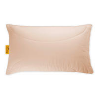 KOPFPOLSTER 40/80 cm  ECO Vital FR  - Champagner/Weiß, Basics, Textil (40/80cm) - Goldeck Austria