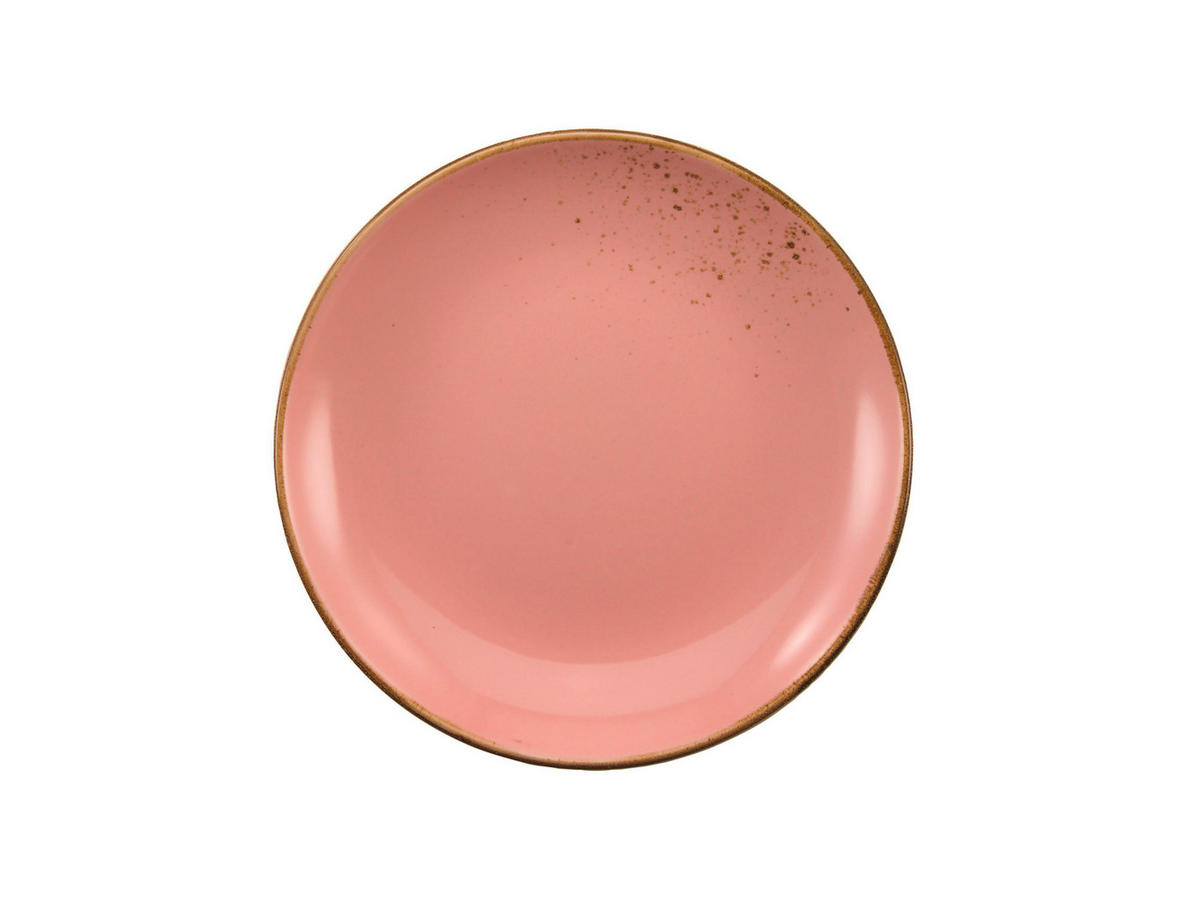 DESSERTTELLERSET 6-teilig  - Hellrosa, Trend, Keramik (21cm) - Creatable