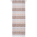 FERTIGVORHANG halbtransparent  - Beige, Design, Textil (140/255cm) - Novel