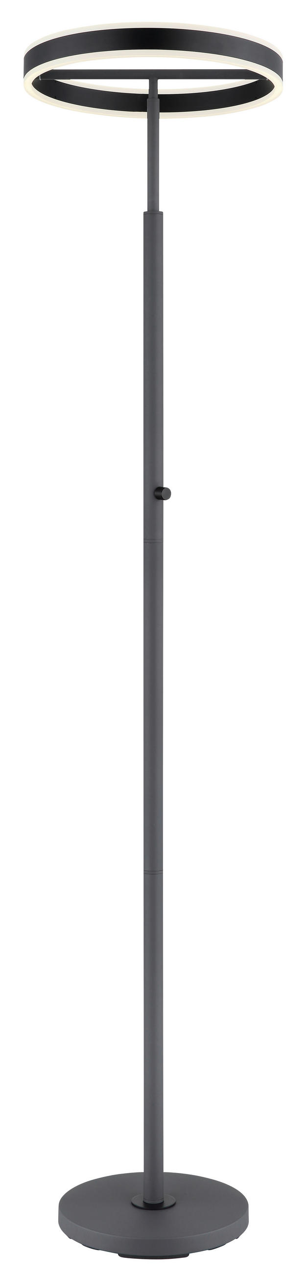 LED-STEHLEUCHTE 40/181 cm    - Anthrazit/Schwarz, Design, Kunststoff/Metall (40/181cm) - Globo