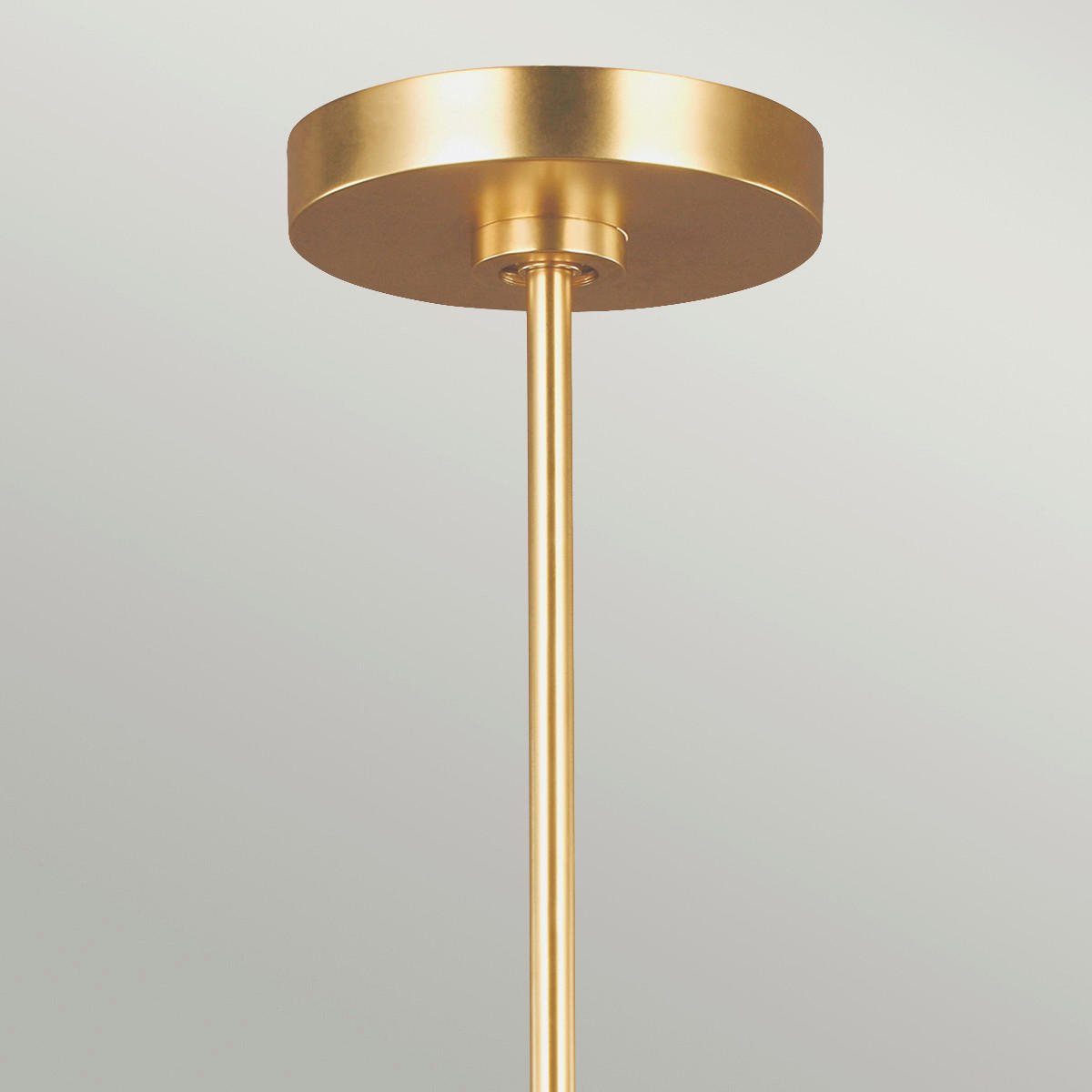 KRONLEUCHTER 81.3/89.3  cm   - Messingfarben/Weiß, KONVENTIONELL, Metall (81.3/89.3 cm) - Elstead Lighting