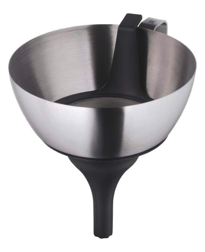 TÖLCSÉR - fekete/nemesacél, Basics, műanyag/fém (0.37kg) - WMF