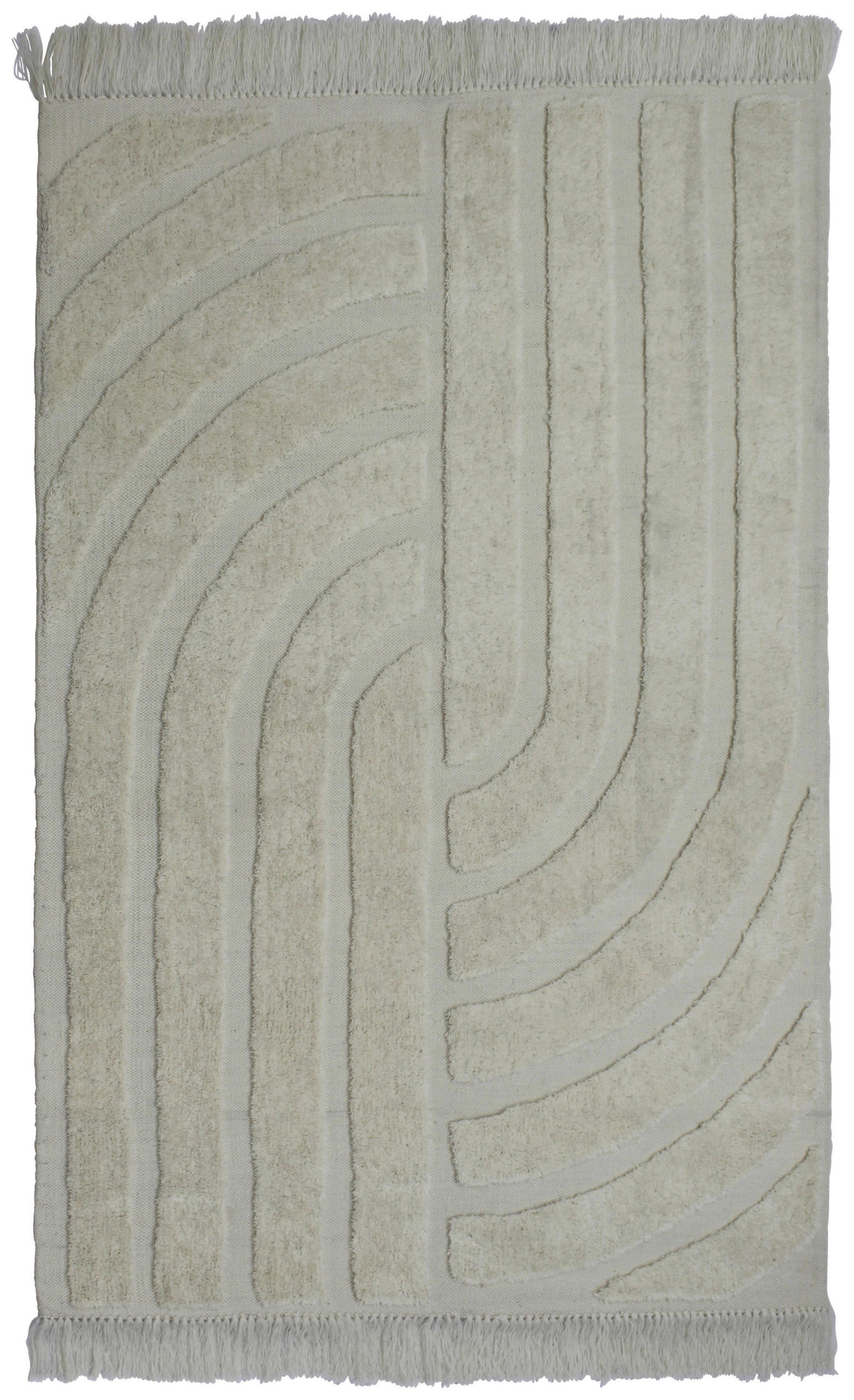 WOLLTEPPICH 190/290 cm Creme  - Creme, Basics, Textil (190/290cm)
