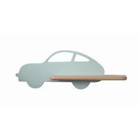 KINDERWANDLEUCHTE Car 43/12/15 cm   - Mintgrün, Basics, Holz/Holzwerkstoff (43/12/15cm)