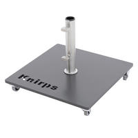 SONNENSCHIRMSTÄNDER - Anthrazit, Basics, Metall (50/8/50cm) - KNIRPS