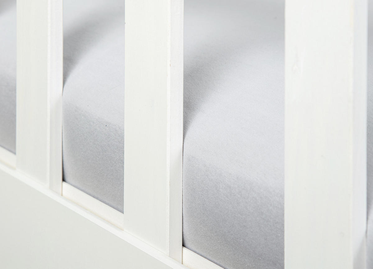 POSTEĽ, 90/200 cm biela - biela, Konventionell, drevo (90/200cm) - Carryhome