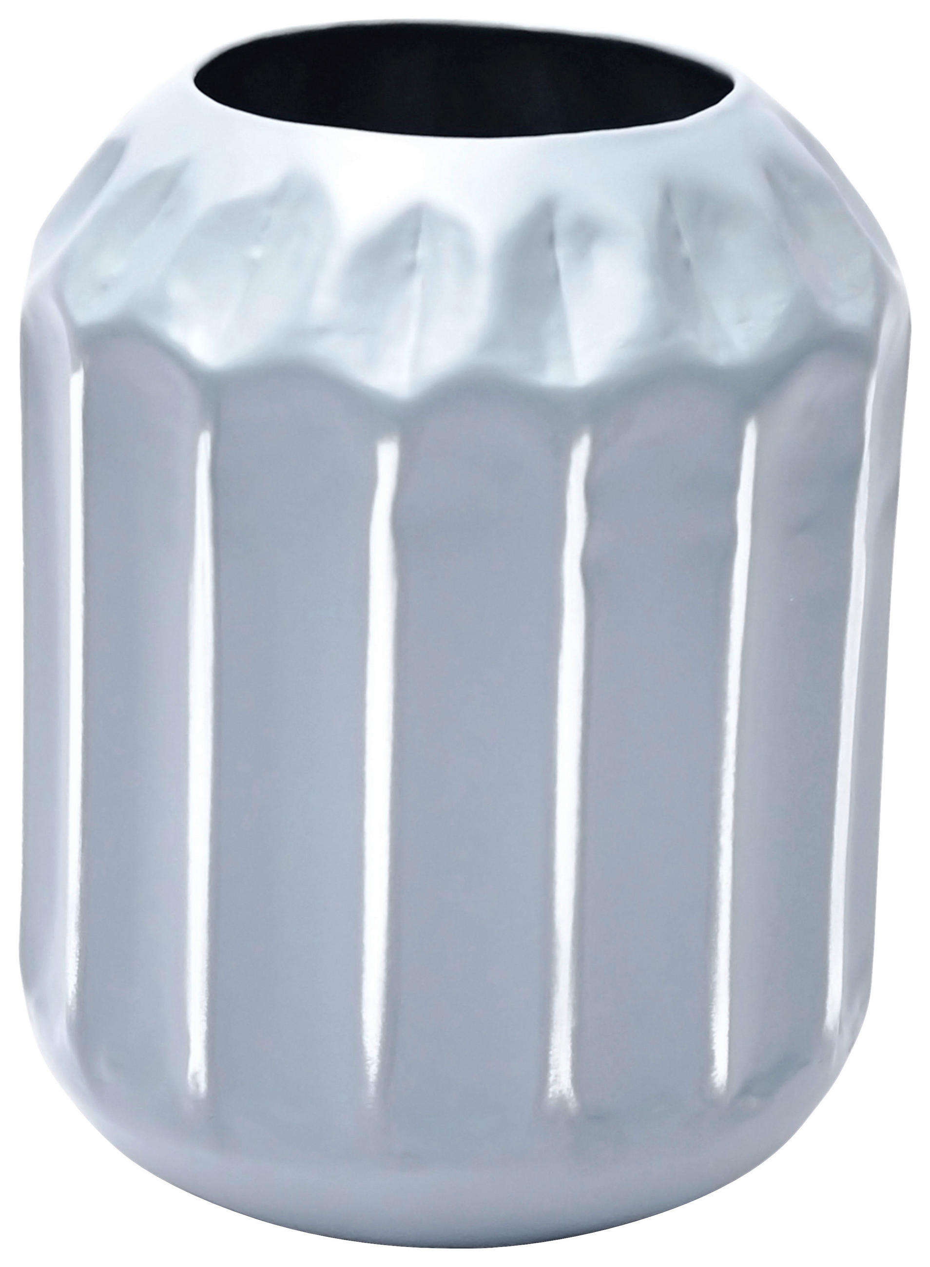 VAS 18 cm  - grå, Lifestyle, metall (12/18/12cm) - Kayoom