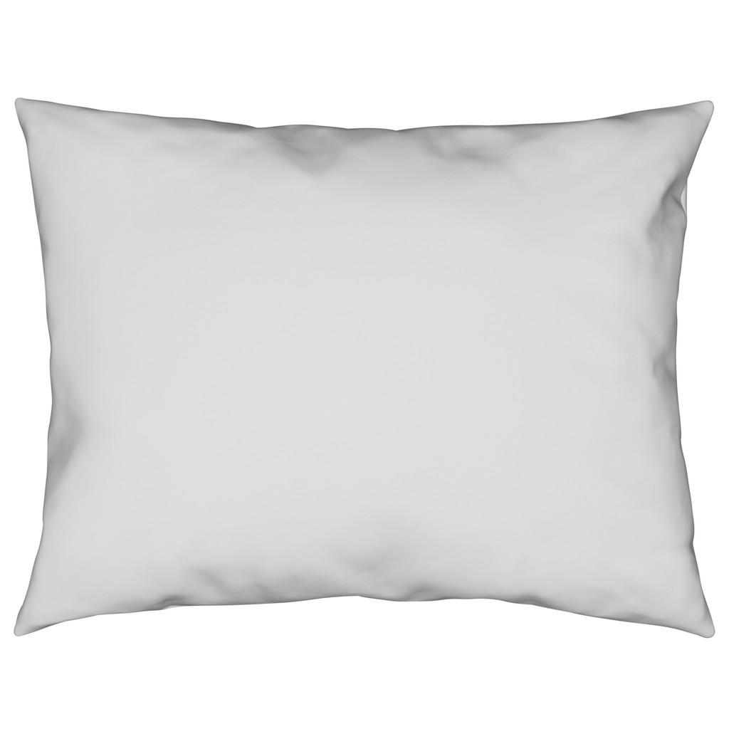 Kissenhülle Vicky 70x90 cm Jersey Silber + Reißverschluss