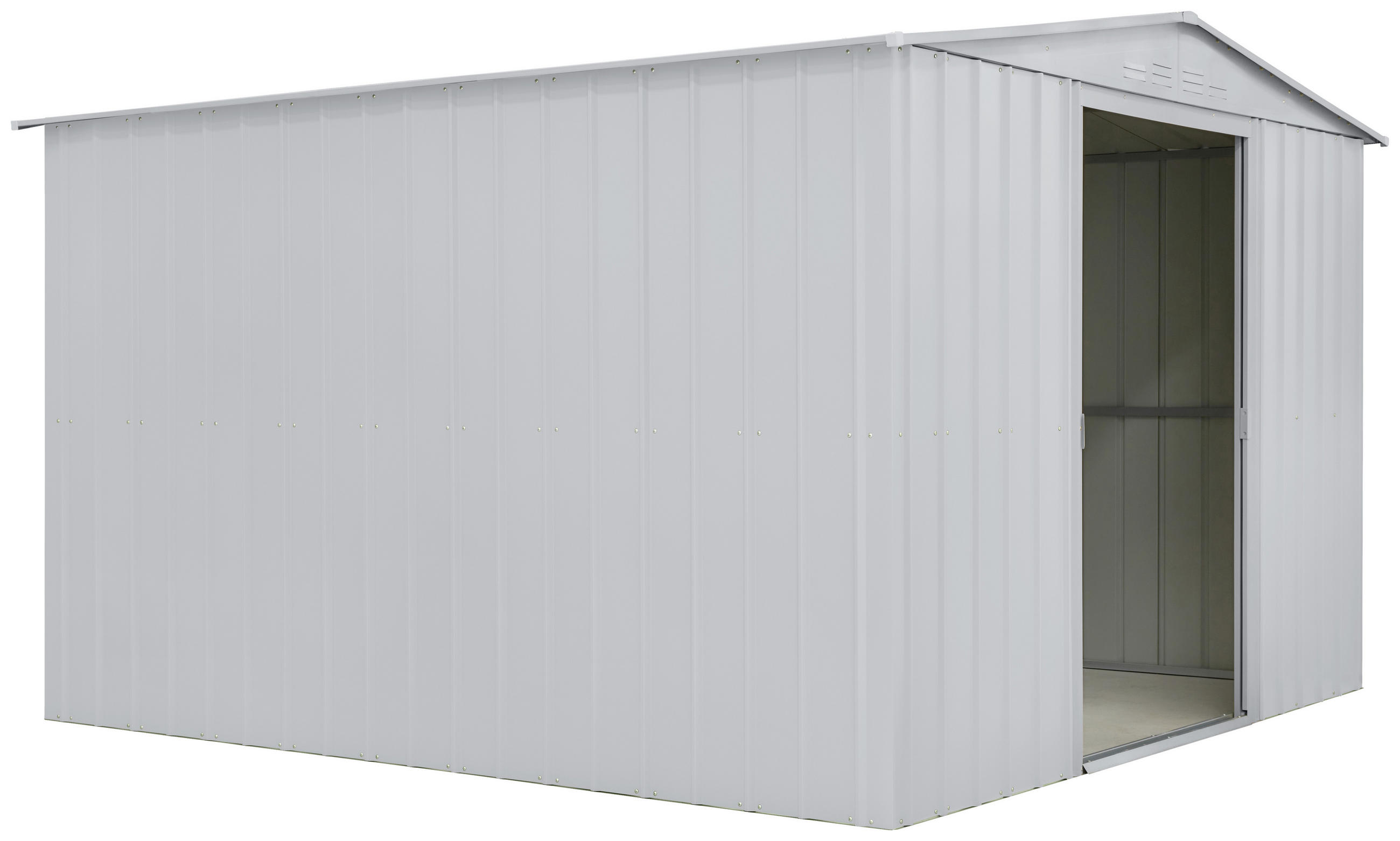 GERÄTEHAUS 308/220/309 cm  - Silberfarben, Basics, Metall (308/220/309cm)