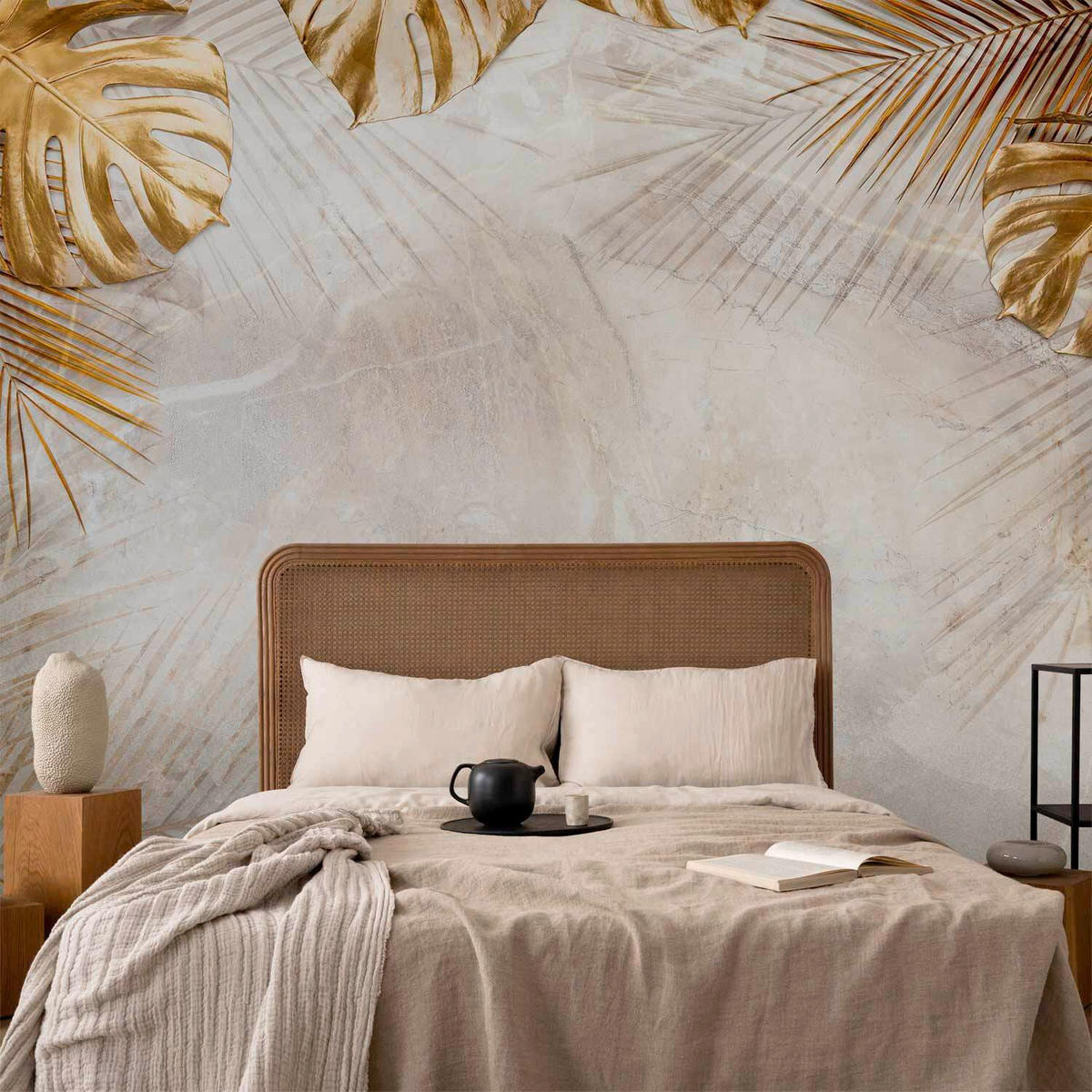 FOTOTAPETE  - Mauve/Honig, LIFESTYLE, Textil (100/70cm) - artgeist