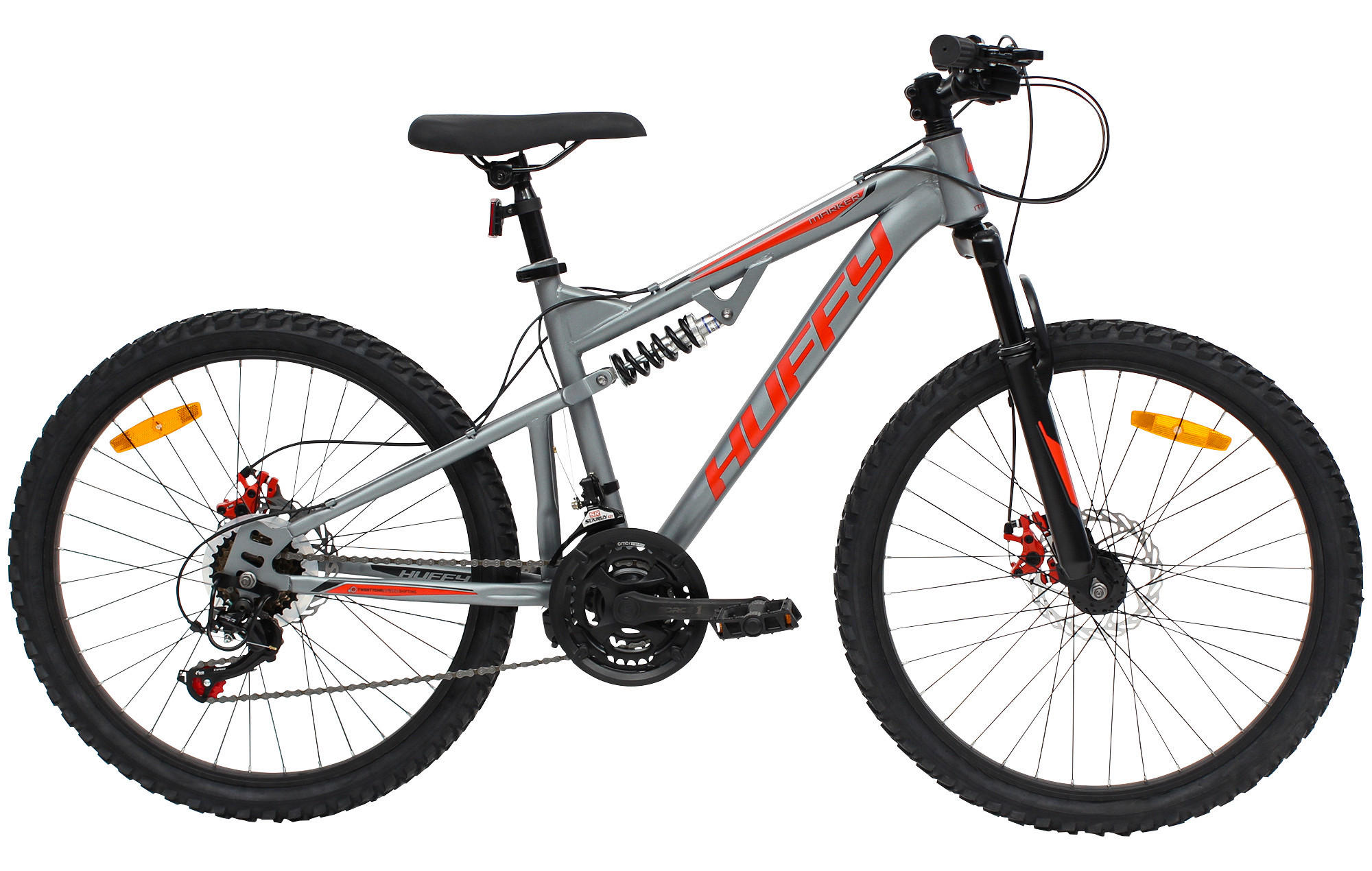 MOUNTAINBIKE 24 Zoll Kinder  - Hellgrau, Basics, Metall (68/92/163cm)