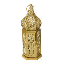 LATERNE - Goldfarben, Basics, Metall (10cm) - Ambia Home