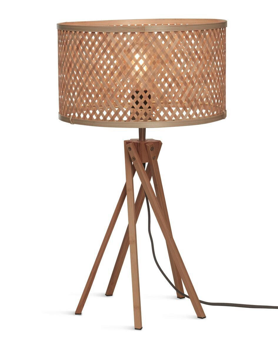 TISCHLEUCHTE GOOD&MOJO 32/56/32 cm - Naturfarben, Trend (32/56/32cm) - Good & Mojo