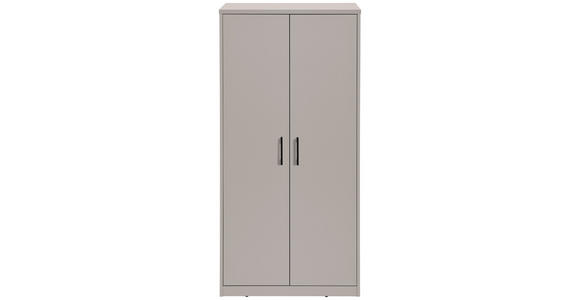 HIGHBOARD  in 72/148/36 cm  - Kaschmir/Schwarz, Basics, Holzwerkstoff/Kunststoff (72/148/36cm) - Xora