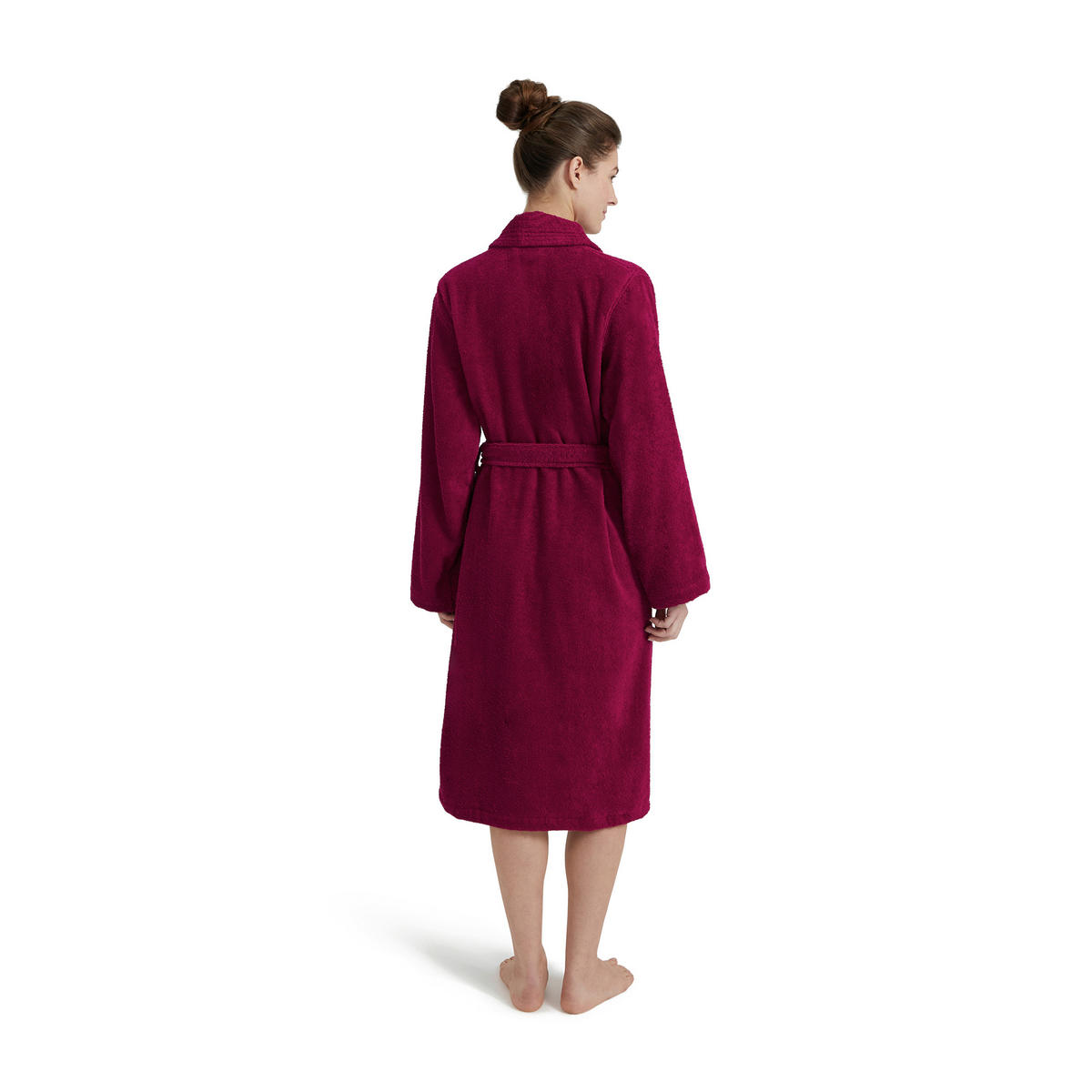 BADEMANTEL XS Unisex  - Beere, Basics, Textil (XSnull) - Moeve