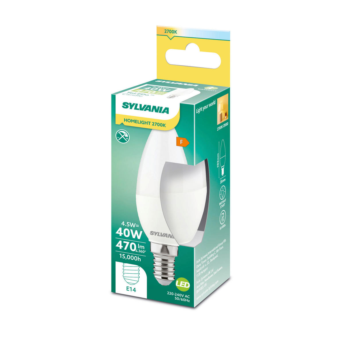 LED IZZÓ   E14  - Basics (3.5/10.4cm)