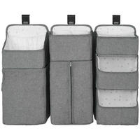 KUTIJA ZA ODLAGANJE  69,5/14/50,5 cm       - bijela/siva, Basics, tekstil/plastika (69,5/14/50,5cm) - My Baby Lou