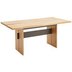 ESSTISCH in Holz, Holzwerkstoff 180/90/76 cm  - Wildeiche/Graphitfarben, KONVENTIONELL, Holz/Holzwerkstoff (180/90/76cm) - Hom`in