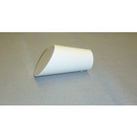 ENDSTÜCK  - Weiss, Basics, Metall (6,,4/3,4cm) - Homeware