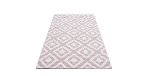 WEBTEPPICH 160/230 cm Plus Pink Pink  - Pink, KONVENTIONELL, Textil (160/230cm) - Novel