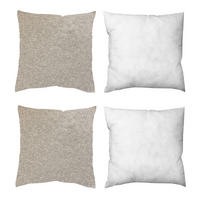 ZIERKISSEN  50/50 cm   - Grau, Basics, Textil (50/50cm)