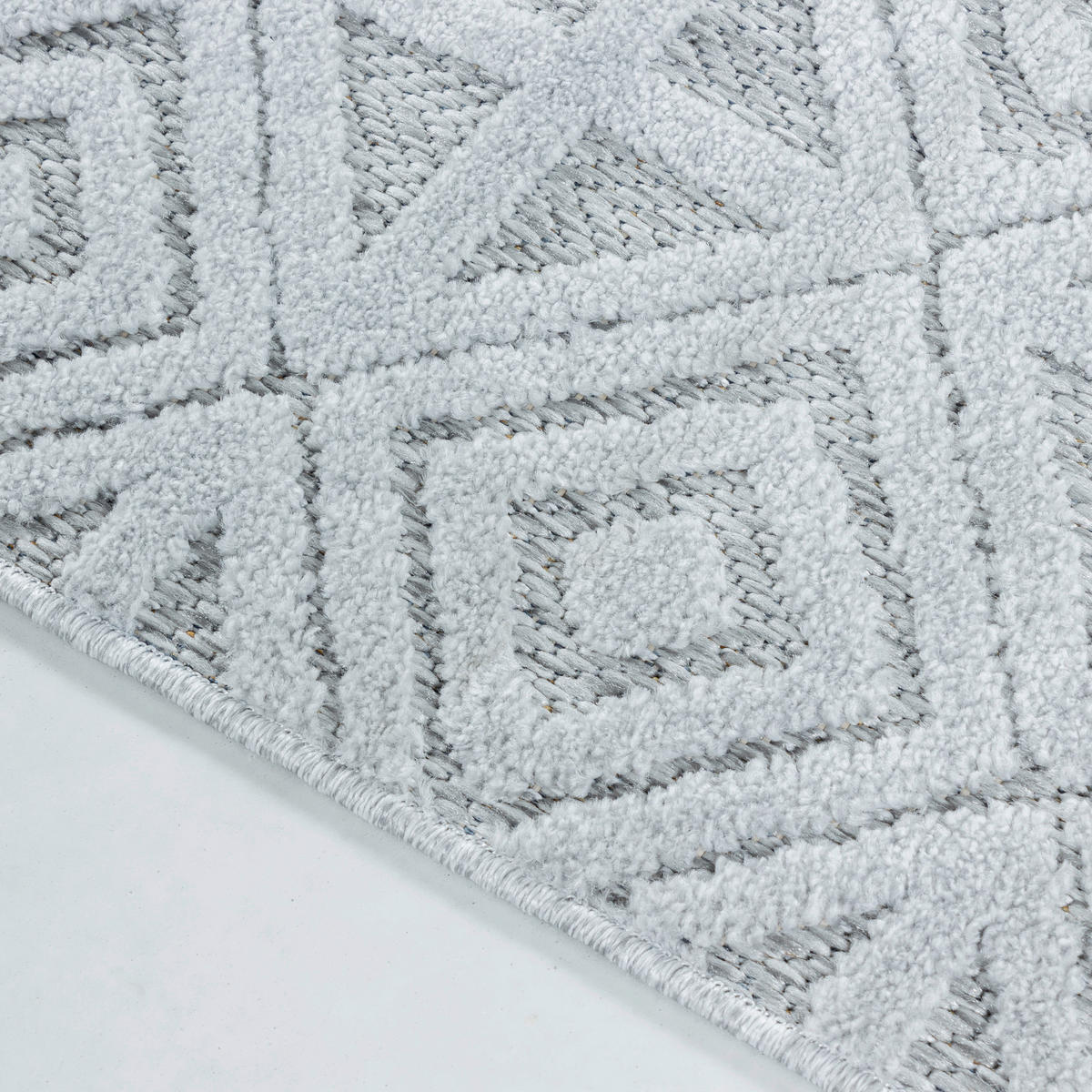 LÄUFER 80/250 cm Bahama Grau  - Grau, Design, Textil (80/250cm) - Novel