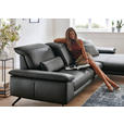 ECKSOFA  in Echtleder Hellbraun  193/328 cm  - Hellbraun/Schwarz, Design, Leder/Metall (193/328cm) - Dieter Knoll