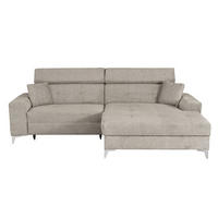 Colțar Extensibil, bej - bej, Design (175/95/270cm) - Carryhome