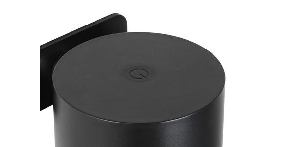 AKKU-WANDLEUCHTE - Schwarz, Basics, Kunststoff/Metall (9,2/8/4,5cm) - Novel