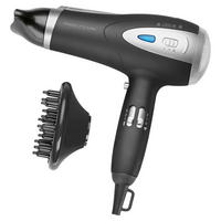 HAARTROCKNER  - Schwarz, Basics, Kunststoff (22/27/9,5cm) - Bomann