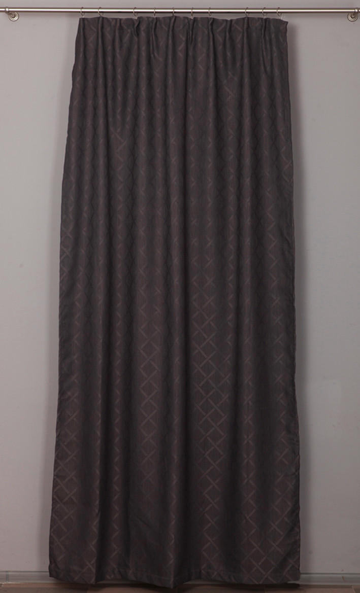FERTIGVORHANG  - Anthrazit, Basics, Textil (150/270cm)