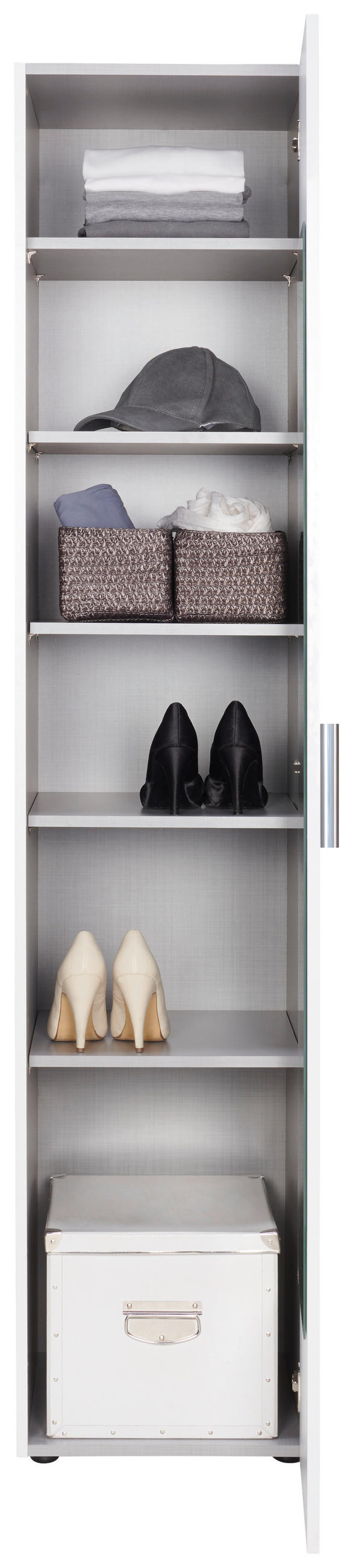 EINLEGEBODENSET 42/2/44 cm  - Grau, Design, Holzwerkstoff (42/2/44cm) - Xora