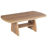 COUCHTISCH in Holzwerkstoff 110(160)/68/51-70 cm - Eichefarben, Design, Holzwerkstoff (110(160)/68/51-70cm) - Cantus