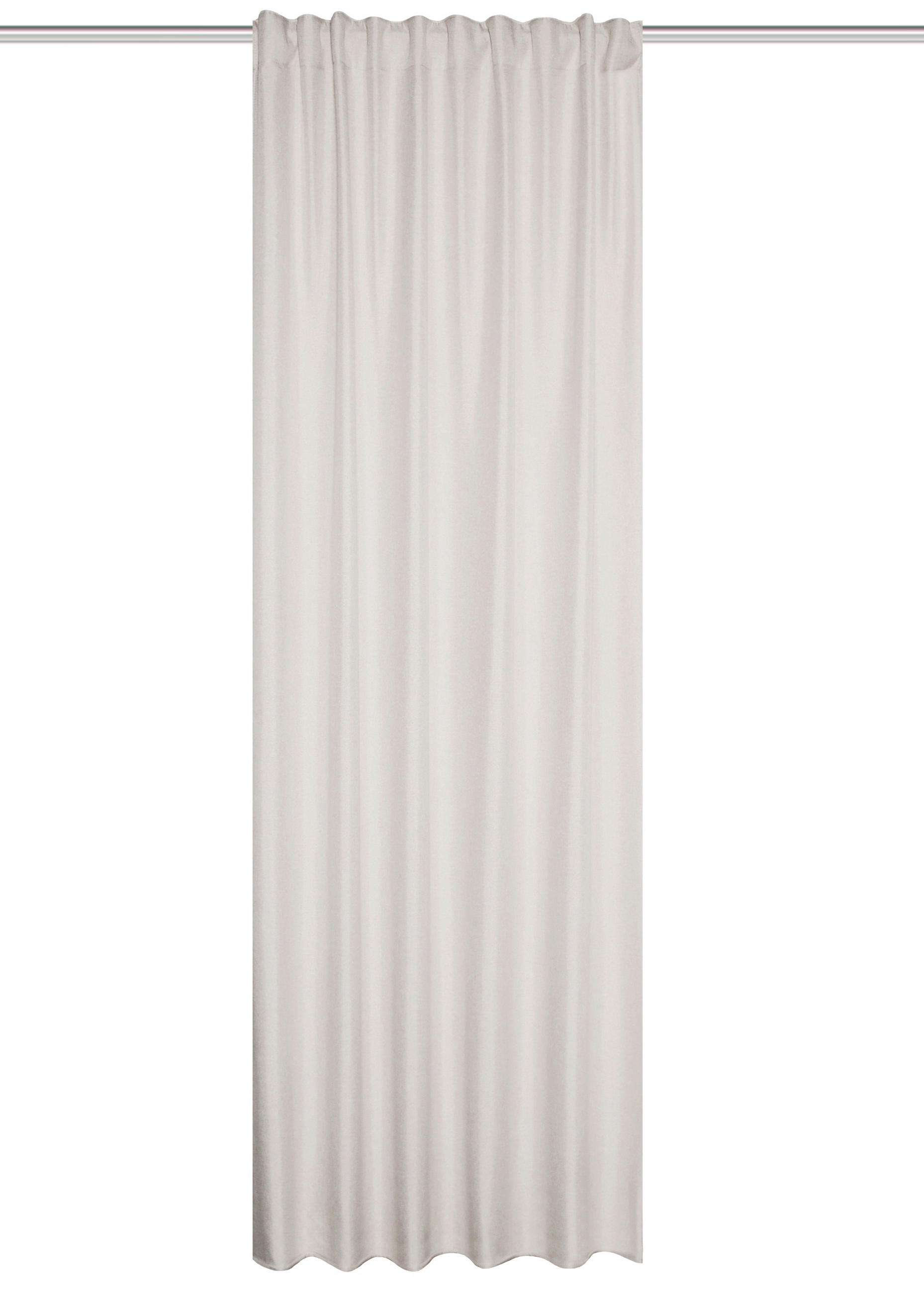 WÄRMESCHUTZVORHANG Verdunkelung 135/145 cm   - Creme, Basics, Textil (135/145cm)
