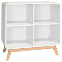 REGAL  75/75/39 cm Weiss  - Weiss/Eichefarben, Basics, Holzwerkstoff (75/75/39cm) - MID.YOU
