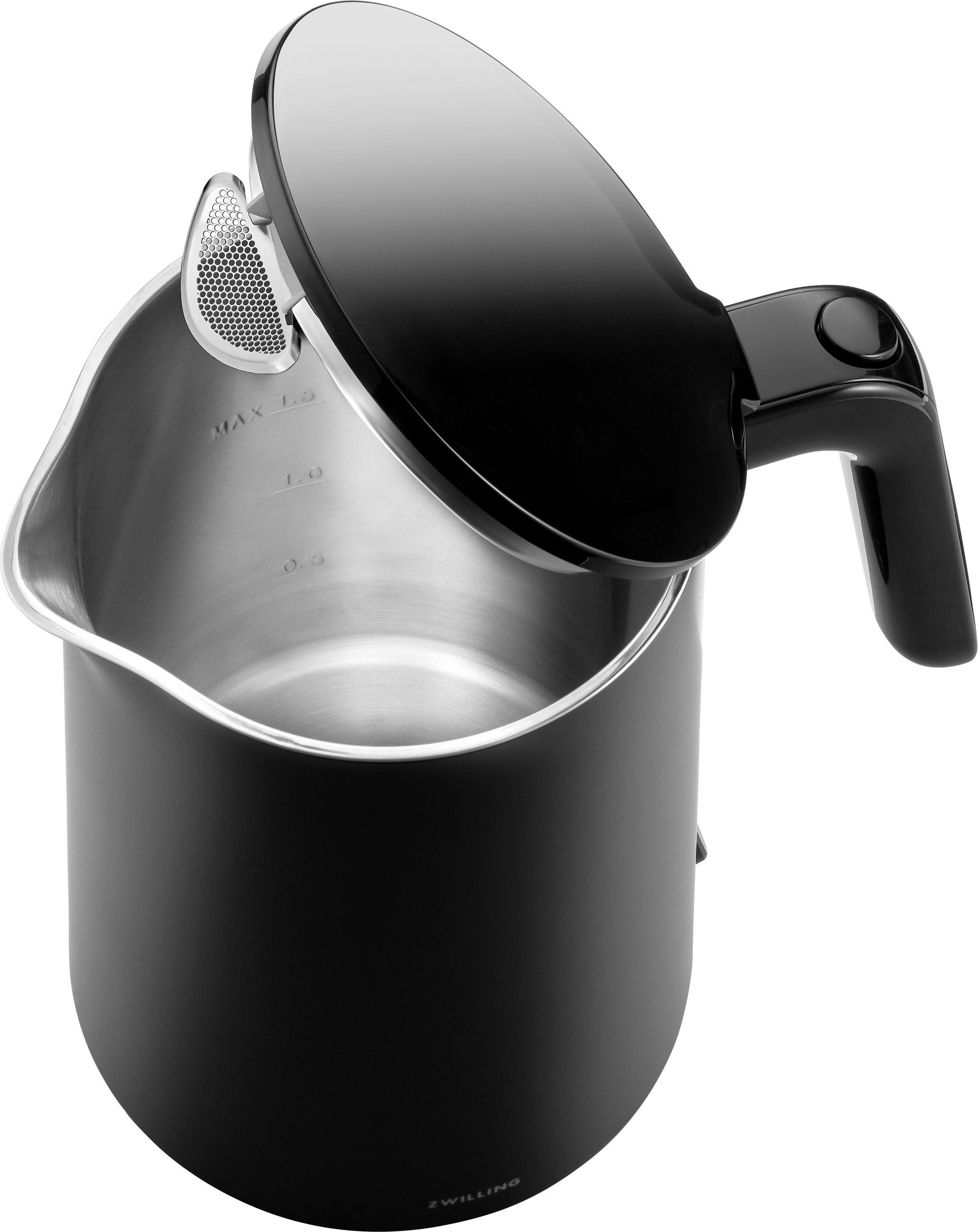 WASSERKOCHER ZWILLING ENFINIGY 1,5 L  - Schwarz, Basics, Metall - Zwilling