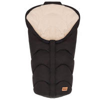 BABYSCHALEN-FUßSACK Trendy S  - Schwarz, Basics, Textil (35/80cm) - Jimmylee