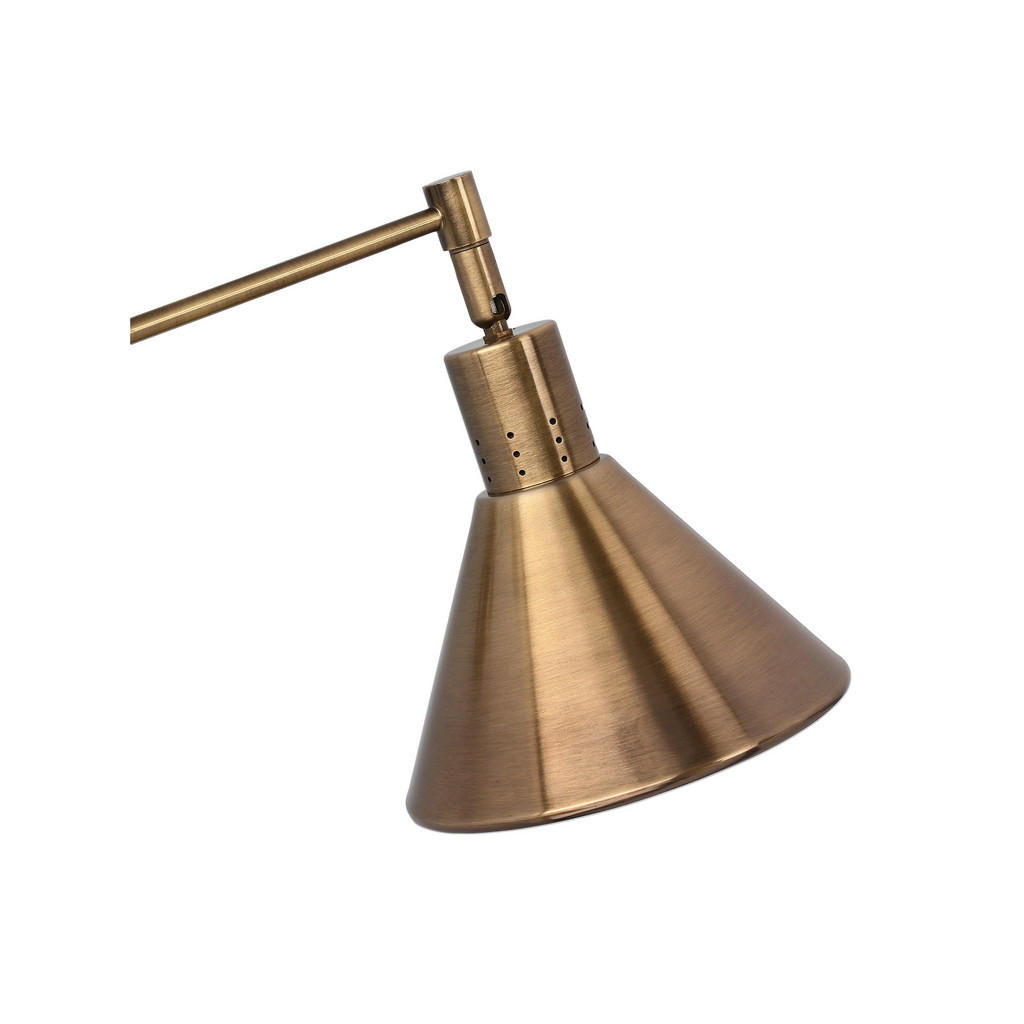 Thumbnail - Xxxl Wandleuchte, Platin, Metall, 14x17x37.5 cm, Lampen & Leuchten, Leuchtenserien