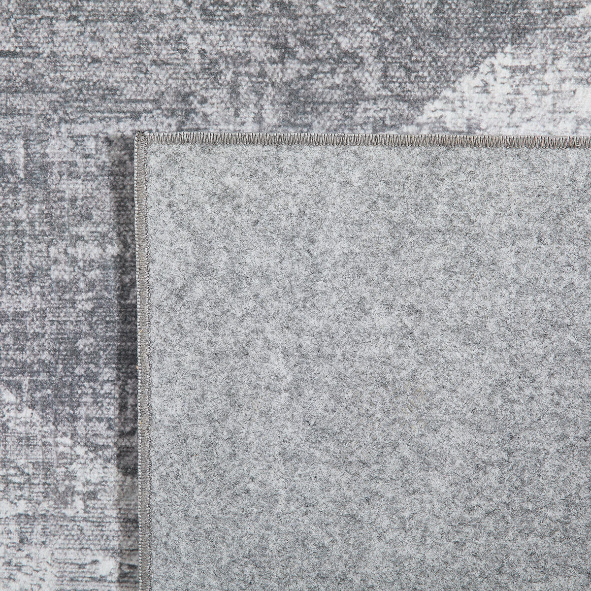 FLACHWEBETEPPICH 80/250 cm Grau rechteckig  - Grau, Design, Textil (80/250cm) - Novel