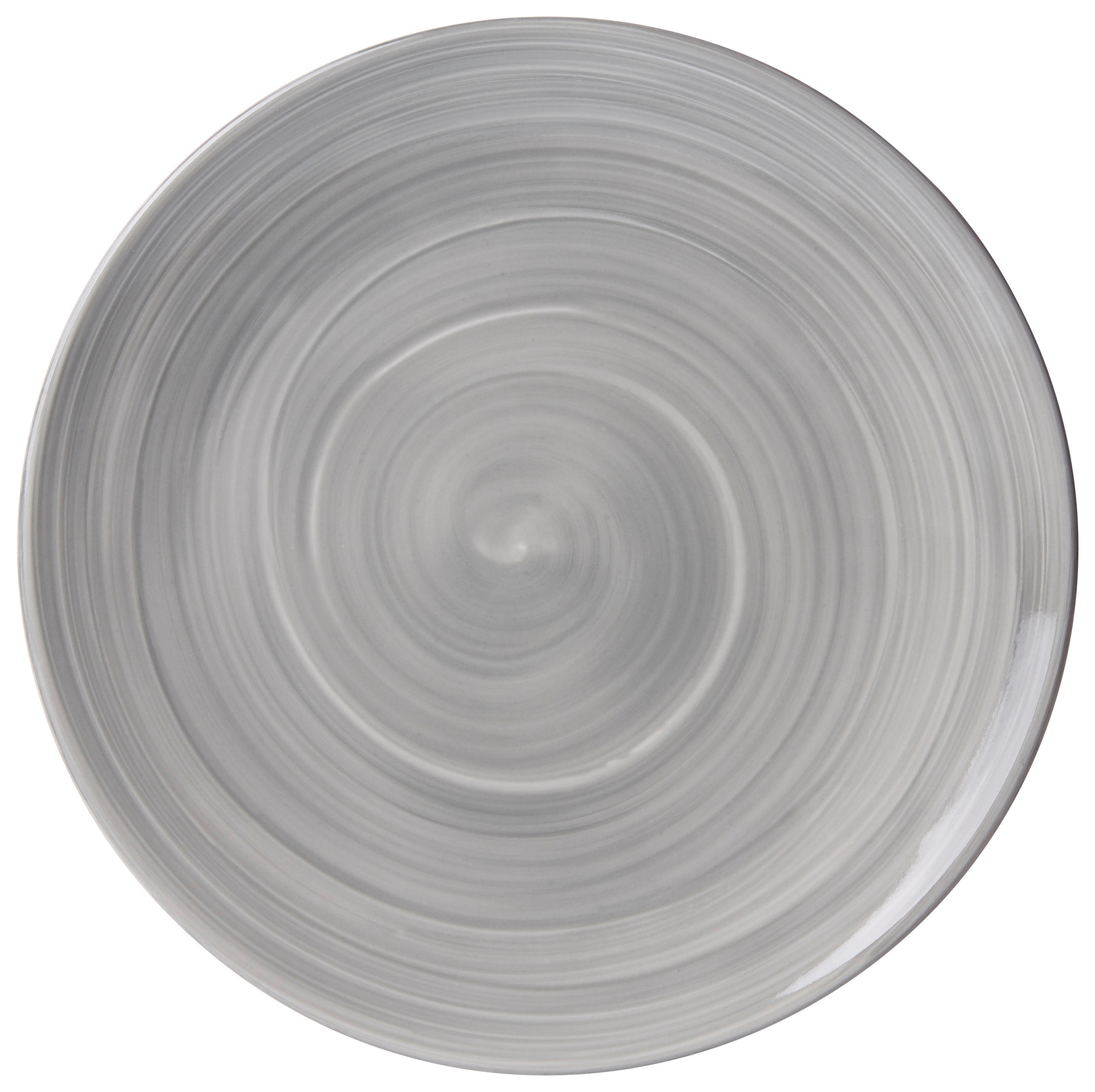 SPEISETELLER Grau 26 cm Valencia - Grau, KONVENTIONELL, Keramik (26cm) - Ritzenhoff Breker