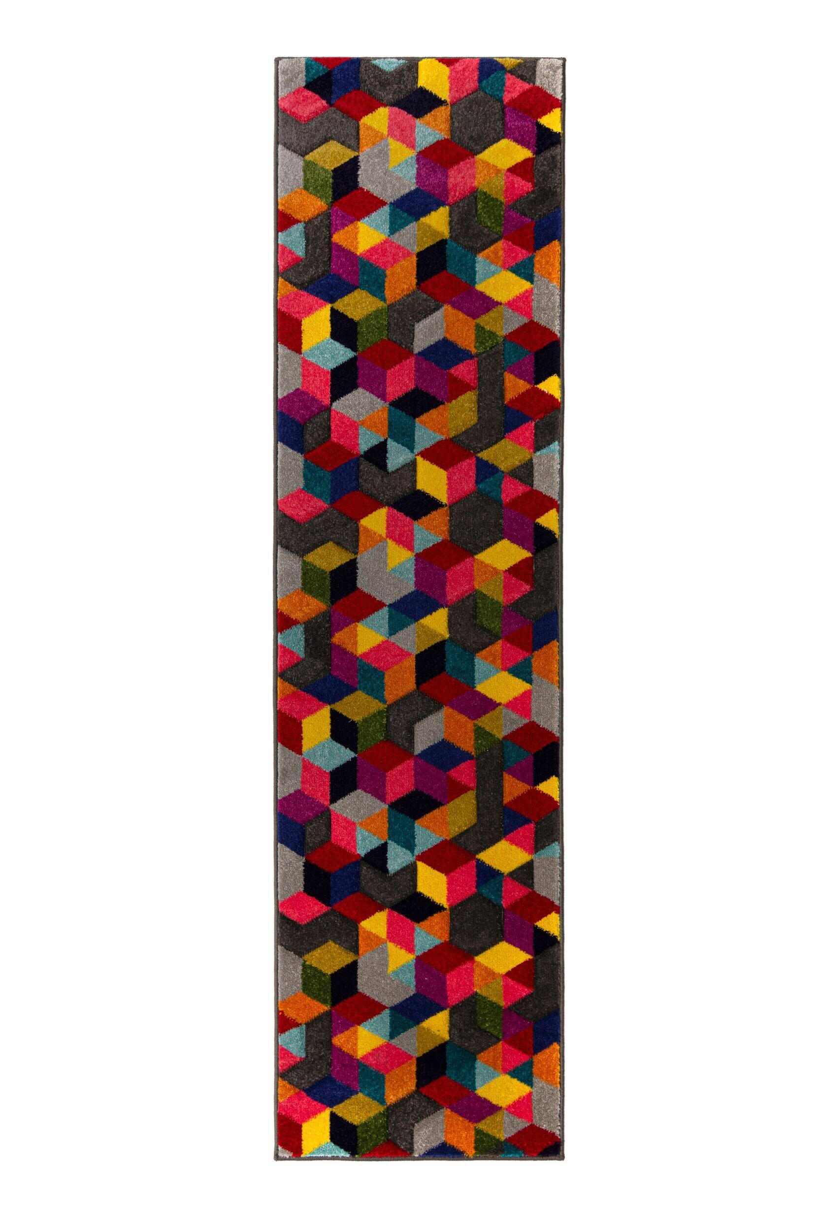KOBEREC, 230/66 cm, vícebarevná - vícebarevná, Basics, textil (230/66cm)