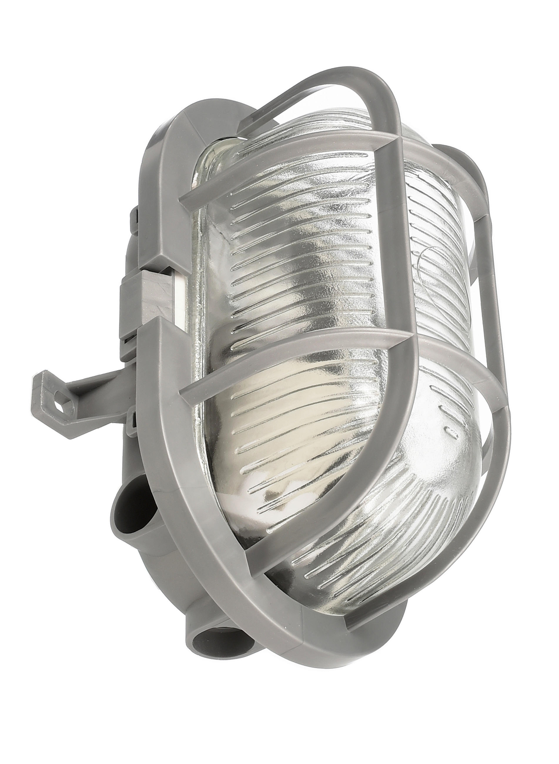 AUßENWANDLEUCHTE 19/12/10 cm   - Weiß, LIFESTYLE, Glas/Kunststoff (19/12/10cm)