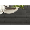 TERRASSENDIELE Schwarz 8 Stück  - Schwarz, Basics, Kunststoff (59,2/13,4/3,3cm) - Ambia Garden